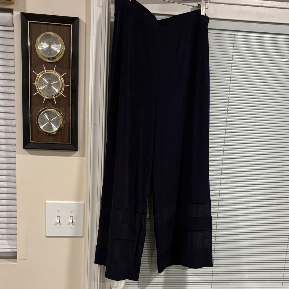 Chico's Dark Blue Knit Ensemble - Picture 3 of 5